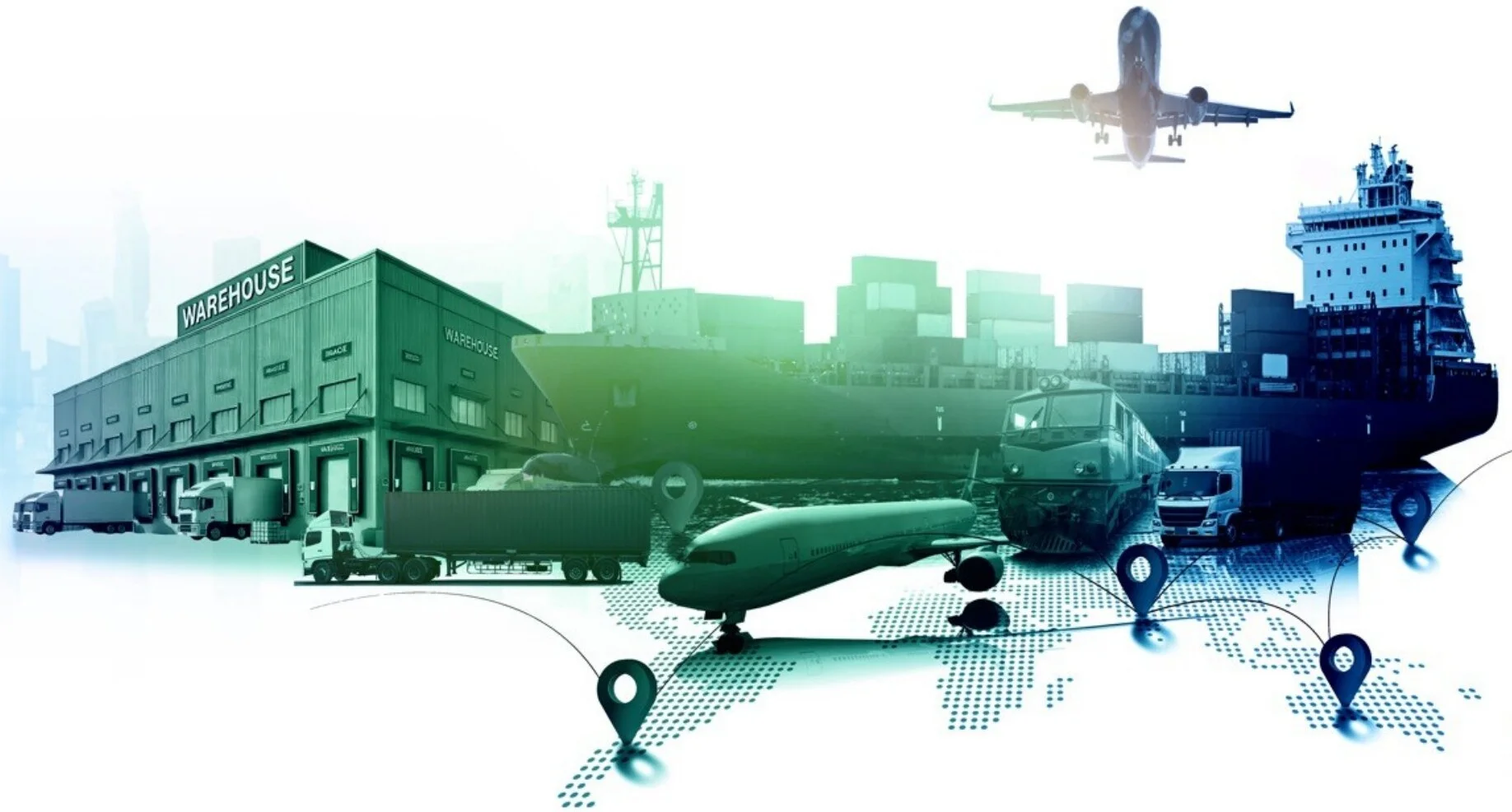 Warehouse, transportation and global logistics network